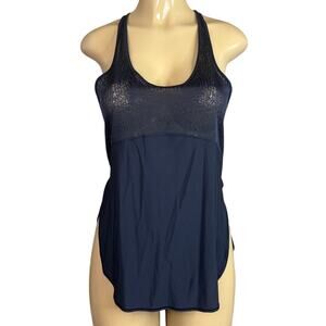 Lululemon Twist & Train Tank Top Mesh Black Size 4 6